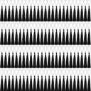 100 Pcs Bookmark Tassels Bulk Black Soft Craft Silky Handmade Mini Tassels for Jewelry Making with Loops for DIY Craft Accessory Dress Decoration