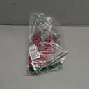 Lvydec 2 Pack Artificial Red Berry Stems Clearance - 19.5 Inch Christmas Holly Berry Branches for Holiday Home Decor and Crafts