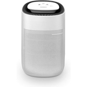 Tenergy Sorbi 1000ml Air Dehumidifier w/Purifying Function, True HEPA Filter, Auto Shutoff, Touch Control Adjustable Air Speed, Ultra-Quiet, Ideal for Closets & Bathrooms