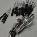 Pleafind 72-Pieces Silverware Set for 12, Flatware Set with Steak Knives, Stainless Steel Cutlery Set, Include Forks Spoons and Knives Set, Dishwasher Safe Utensil Sets for Home Restaurant