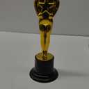 PREXTEX Golden Statues Trophy Award - Awards and Trophies for Party Celebrations, Award Ceremonies, and Appreciation Gifts - Ideal for Competitions, Rewards, and Party Favors for Kids & Adults