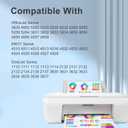 TEINO 63XL Ink Cartridges Black and Color Replacement for HP Ink 63 63XL Ink Cartridge Combo Pack Work for HP OfficeJet 4520 3830 4650 5258 5255 4652 3833 DeskJet 1112 3630 Printers 63 Ink, 2-Pack