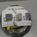 4200PSI Pressure Washer Hose 50FT with 3/8" Swivel Quick Connect for Cold/Hot Water, Kink Resistant Steel Wire Braided,1/4" Wear Resistant Power Washer Hose with 2 M22 14mm Adapter Set