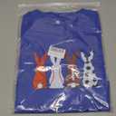 Boys Easter Shirts Bunny T-Shirts Basketball Baseball Soccer Football Rabbit Casual Short Sleeve Tee 3T 4T Navy Blue