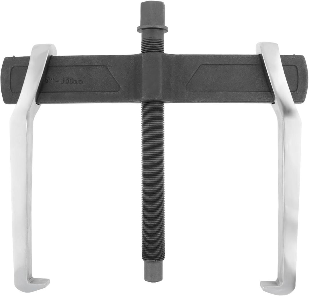 ChgImposs 14 Inch 2-Jaw Gear Puller, Adjustable CR-V Bearing Puller Gears, Removal Tool for External Internal Pulling, Puller Tool Separate Lifting Device