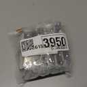 Jetland Cabinets Drawers Edge Pulls - 24-Pack, 1-1/4" Overall Length, Brushed Nickel, Concealed Tab Pulls for Kitchen Garage Cabinet Drawers, PW5018BS31L