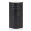 BOMEI PACK White Grain Repair Tape 4inch X 33ft,Self Adhesive Repair Patch for Furniture, Floors, Cabinets, Windows, Doors, RV, Home Decor and DIY Projects,1 Roll (Black)
