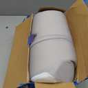 DONAMA Cervical Pillow for Neck and Shoulder, Contour Memory Foam Pillow, Ergonomic Neck Support Pillow for Side Back Stomach Sleepers with Pillowcase (Queen Size 24.8"Lx14.96"Wx5.51"H, Light Grey)