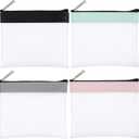 4 Pcs Small Clear Pouch Mini Zipper Pouch Clear Coin Purse Small Clears Makeup Bag for Purse Mini Cosmetic Bag Waterproof Change Pouchs Cute Clears Bags Travel Pouchs for Lipstick Key