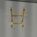 Plate Holder Easel Display Stand - 4.5 inch Metal Plate Stands for Display - Tabletop Picture Stand - Gold Iron Easels for Display Pictures | Photo Frames | Book | Decorative Plates | Plaque -1 Pack