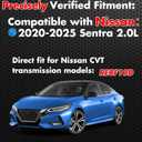 RE0F10D CVT Transmission Filter Kit 31728-28X0C Compatible with Nissan 2020-2025 Sentra 2.0L,High-Flow Filter & Pan Gasket Included