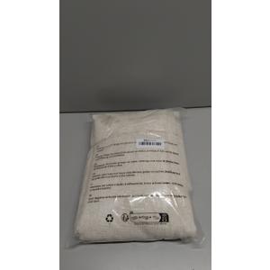 MYSKY HOME Linen Curtains for Living Room, Natural Semi Sheer Curtains & Drapes 84 inches Length 2 Panels Set Farmhouse Country Boho Style Back Tab Draperies for Sliding Glass Door, 50" Wide, Linen