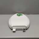 KOHLER 4636-RL-0 Cachet ReadyLatch Elongated Toilet Seat Slow Close, Soft Close Toilet Seat Quiet Lid, Contoured Grip-Tight Bumpers Installation Hardware, Apartment Essentials, White