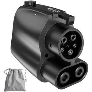 Otytkgo 2025 Upgraded for Nacs to CCS Fast Charging Adapter,500A 1000V Nacs Dc Adapter for Tesla to CCS1 Supercharger,Compatible with Fit,Rivian,Nissan,Ford,Volvo,Hyundai,Kia,Acura GM EVs