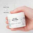 No nothing Styling Wax Fragrance Free Matte Hair Wax for Men & Women Unscented Strong Hold Hair Paste for Sensitive Scalp Easy At Home Styling 3.4 oz