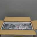 Modern LED Ceiling Lights for Bedroom 26" Dimmable Square Ceiling Lights for Living Room with Remote Control Black Bedroom Light Fixture for Kitchen,Bathroom,Balcony (Black 4 Rings)