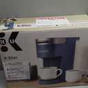 Keurig K-Iced Plus Single-Serve Coffee Maker, Brews Iced Coffee, Fits Travel Mug, Removable Water Reservoir, Blue 