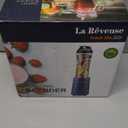 La Reveuse Smoothies Blender Personal Size 300 Watts with 18 oz BPA-Free Portable Travel Sports Bottle,Navy