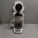 BLACK+DECKER 12-Cup Digital Coffee Maker, CM1160W, Programmable, Washable Basket Filter, Sneak-A-Cup, Auto Brew, Water Window, Keep Hot Plate, White