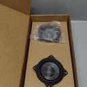 4 Inch Component Speakers Car Audio System with Carbon Fiber Cones - 300W Max Power, 4 Ohm Impedance - Includes Mid Bass Speakers, Silk Dome Tweeters & Crossovers for Professional Stereo Sound