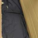 Huskfirm Double Camping Chair Padded Camping Chairs Heavy Duty 2 Person Camping Chair Oversized Loveseat Camping Chair with Cup Holders Camping Couch Support 800LBS, Black