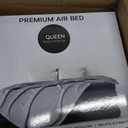 Queen Air Mattress with Built-in Pump, 3-Layer Protection PVC