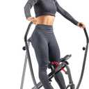 Sunny Health & Fitness Smart Compact Full Motion Rowing Machine, Full-Body Workout, Low-Impact, Extra-Long Rail, 350 LB Weight Capacity and Optional Free SunnyFit App Enhanced Connectivity