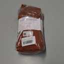 PurpleEssences Rust Set of 12 Cloth Dinner Napkins 100% Cotton 18x18 Inch - Soft Durable Washable - Ideal for Farmhouse Party Fall Thanksgiving - Perfect Everyday Use Table Linen - Rust