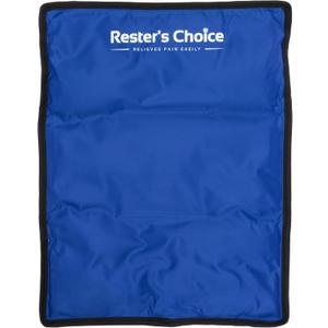 Gel Soft Flexible Ice Pack for Injuries Reusable - (Large: 11"x14.5") for Hip, Shoulder, Knee, Back - Comfy Cold Pack Compress for Swelling, Bruises, Surgery Blue