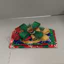 ATDAWN Set of 3 Lighted Gift Boxes Christmas Decorations, Snowflake Present Boxes, Christmas Home Gift Box Decorations