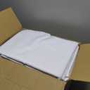 sancua 6 Pack White Tablecloth 90 x 156 Inch - Rectangle Table Cloth for 8 Feet Tables Stain and Wrinkle Resistant Washable Polyester Table Cover for Dining Wedding Banquet Party Buffet Restaurant