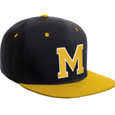 RETRO BRAND Classic Snapback Hat Custom Missouri, One Size