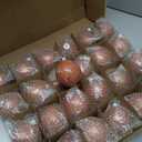 Yunlly 24 Pcs Textured Christmas Ball Ornaments 2.36'' Neutral Christmas Tree Decor Modern Vintage Brown Hanging Decor Shatterproof Home Ornaments for Rustic Large Farmhouse