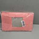 Ireer 60 pcs 8x4x4 Inch Bakery Boxes with Window Cookies Boxes Pumpkin Roll Container Donut Box Pastry Cake Packaging Safe for Cookies Loaf Muffins Breads Dessert Candies Treat(Pink)