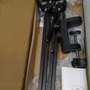 LISEN Tablet Stand iPad Stand for Desk Mount [Ultra Sturdy 2 Clamps] iPad Holder for Tablet Holder Mount Desk Accessories for Men fits iPhone Kindle 4-13" Device Valenties Day Gifts for Women (Black)