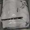 Hunting Duck Fitted Sheet Queen Size,Sketch Duck and Lake Leaves Bedding Set for Kids Boys Men Teens Cabin Room Decor,Rustic Farmhouse Animals Bed Sheet Grey White Deep Pocket Sheet,2 Pillowcases (QUEEN (W60*L80*H16"))