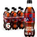 3 x Coke Zero Sugar Diet Soda Soft Drink, 16.9 fl oz, 6 Pack (EXP 02/02/26)