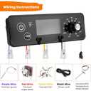 Stanbroil Control Board Replacement for Pit Boss Grill/Smoker, Controller with LCD Display Module Replaces Pitboss AC03P9, 120V 60Hz