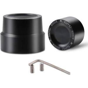 KATUR Motorcycle Rear Axle Cover Cap Nut Bolt Kit CNC Aluminum Axle Nut Cover Cap Set Compatible with Harley Sportster XL 883 1200 Dyna Touring V-Rod Softai Glide(Black) (Style 06 Black)