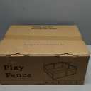 Baby Playpen with Mat 50x50 Inch, Playpen with Colorful Ball for Babies and Toddlers, Baby Play Pen Pin Indoor Play Fence (Mat and Ball Included)