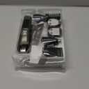 Ufree Beard Trimmer for Men, Waterproof Electric Razor for Nose, Body, Face & Mustache, Cordless Hair Clippers Shavers Grooming Kit, Valentines Day Gifts for Men Husband Father (Silver)