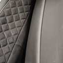 Leather Seat Covers for Cars,Car Seat Covers Full Set,Automotive Seat Covers for Trucks,SUV,Leatherette,Universal Fit,Airbag Compatible Vehicles Seats Cushions(Full Set,Black)