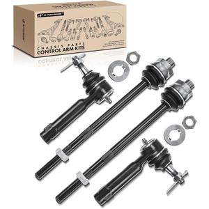 A-Premium 4Pcs Front Inner & Outer Tie Rod Ends Kit, Fit For Chevy & GMC & Cadillac - 1999-2007 - Silverado Tahoe Suburban 2500 Avalanche Sierra Yukon (XL 1500/2500) Escalade (ESV/EXT)