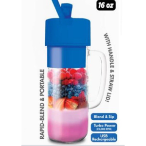 Better Blender Turbo Power USB Rechargeable 16 Oz