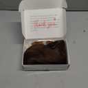 morvally 5pcs Set 70s 80s Disco Wig with Mustache Glasses and Chain | Short Brown Mens Mullet Wig for 60s Singer Rocker Hippies Costume Cosplay Halloween Party