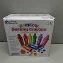 Learning Resources Rainbow Sorting Crayons - 56 Pieces, Ages 3+ Kids Crayons, Early Color Recognition & Sorting, Toddler Sort and Stacking Toys