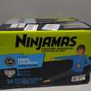 Ninjamas Boys Bedwetting Nighttime Underwear, Size L (64-95+ lbs), 34 Count, Overnight Protection, Ultra Absorbent, Hypoallergenic