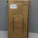 HOME VISION TV Wall Mount Fixed for Most 26-65 Inch Flat/Curved TVs with Max VESA 400X400mm up to 99Lbs Fits 16 Inch Wood Studs, Universal Low Profile Wall Mount TV Bracket, Space Saving HV8401