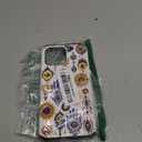 Compatible with iPhone 17 Pro Max Case with Card Holder Cute Shockproof Drop Protection Phone Wallet Slot Cover Cases for Women - Blue Evil Eyes Collection