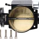 102mm Throttle Body Assembly +TPS IAC Throttle Position Sensor Compatible with Chevy LSX LS LS1 LS2 LS7Black